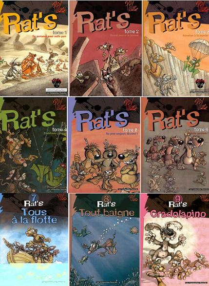  Rat's - Tome 1 a Tome 9