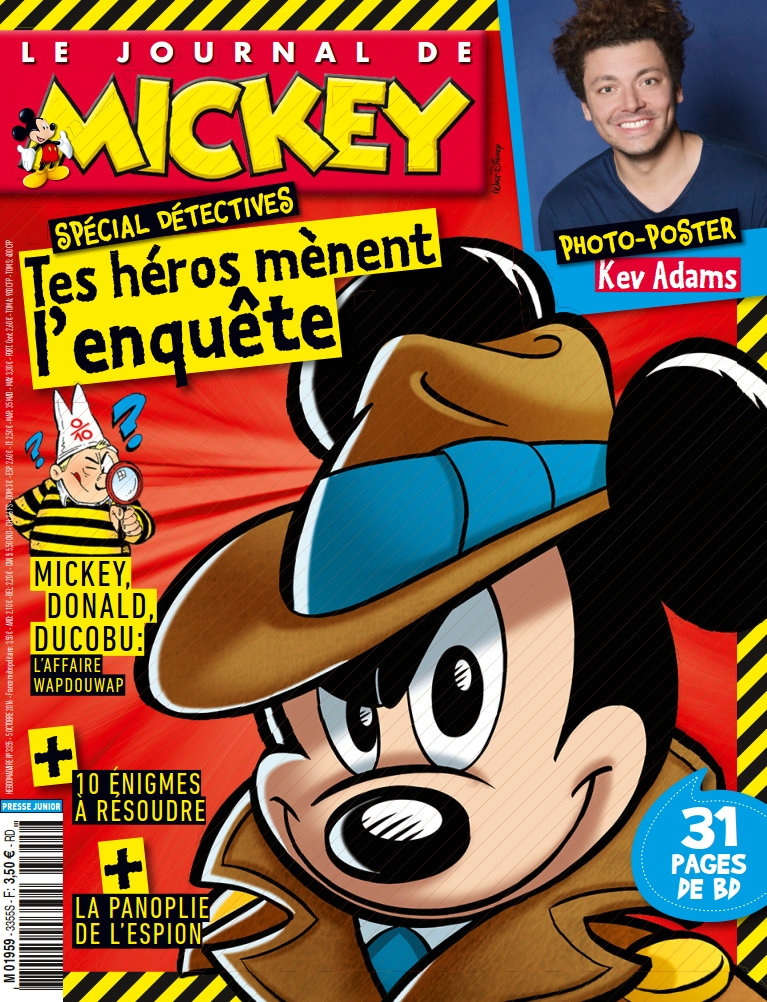 Le Journal de Mickey N°3355 - 05 Octobre 2016