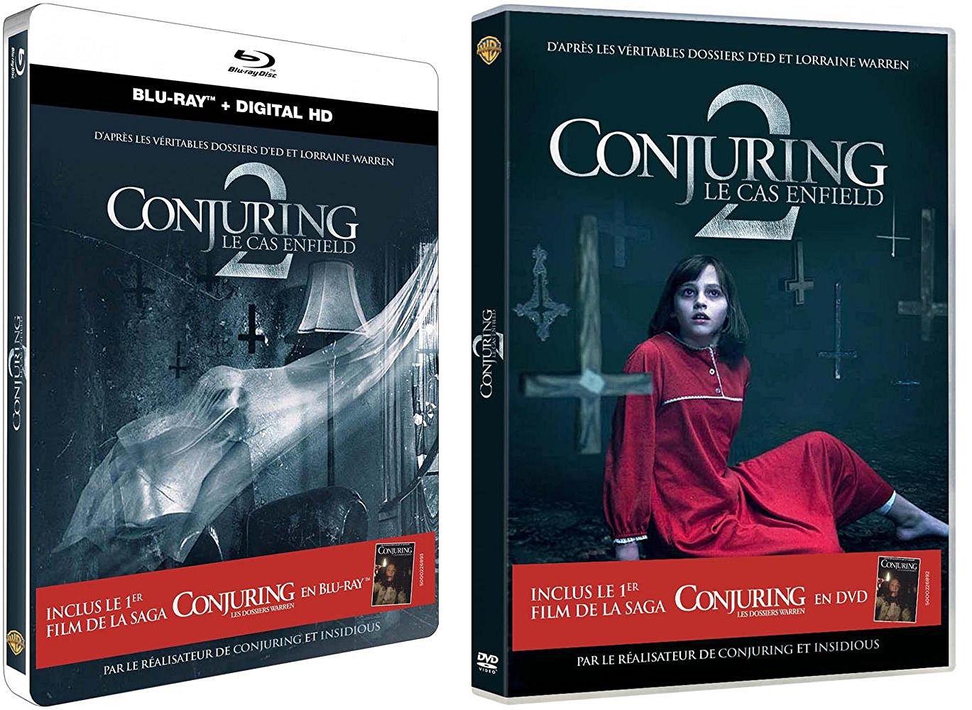 Conjuring 2 : Le Cas Enfield Blu-Ray et DVD