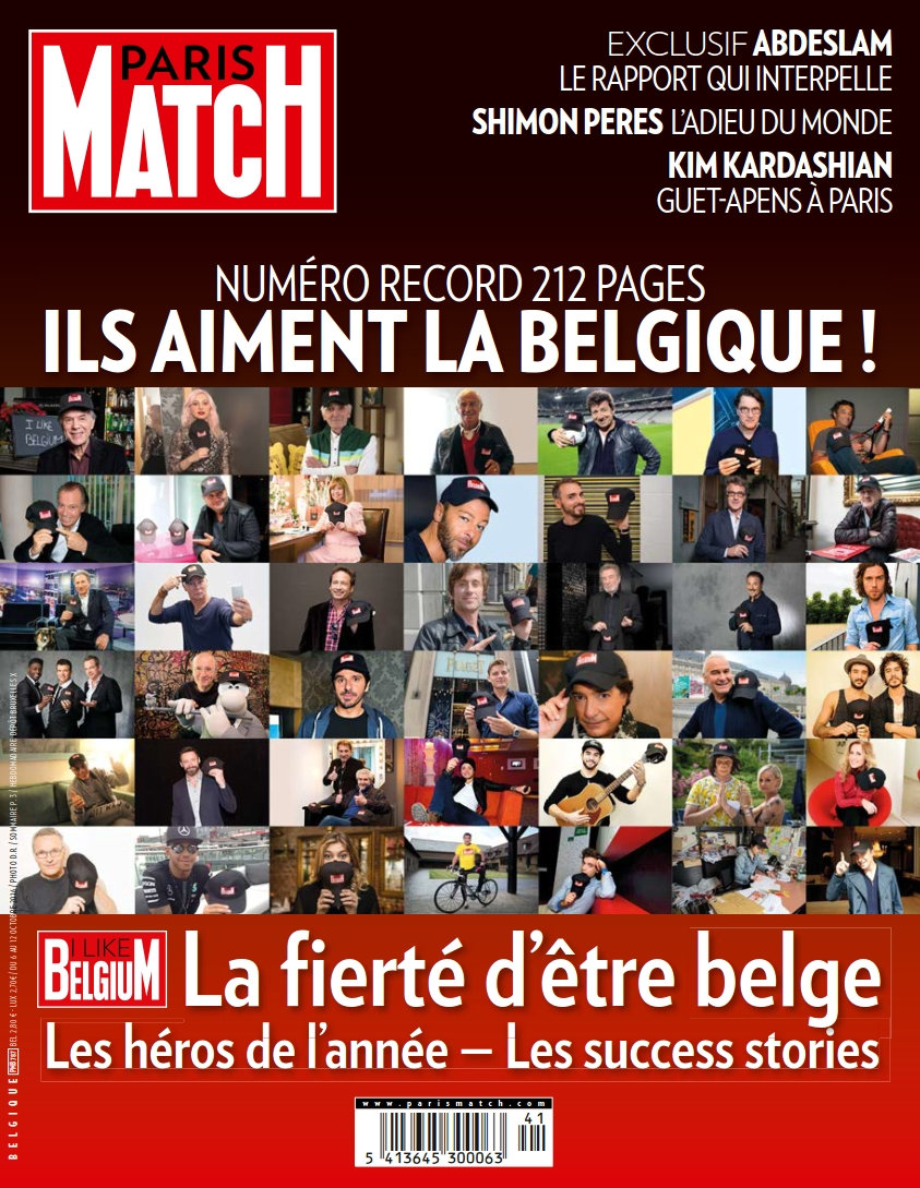 Paris Match Belgique N°787 - 06 au 12 Octobre 2016