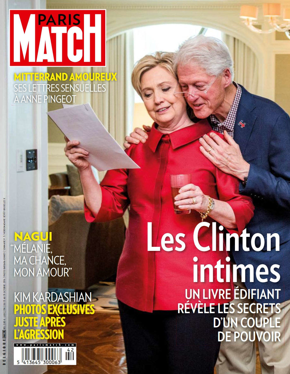Paris Match Belgique N°788 - 13 au 19 Octobre 2016