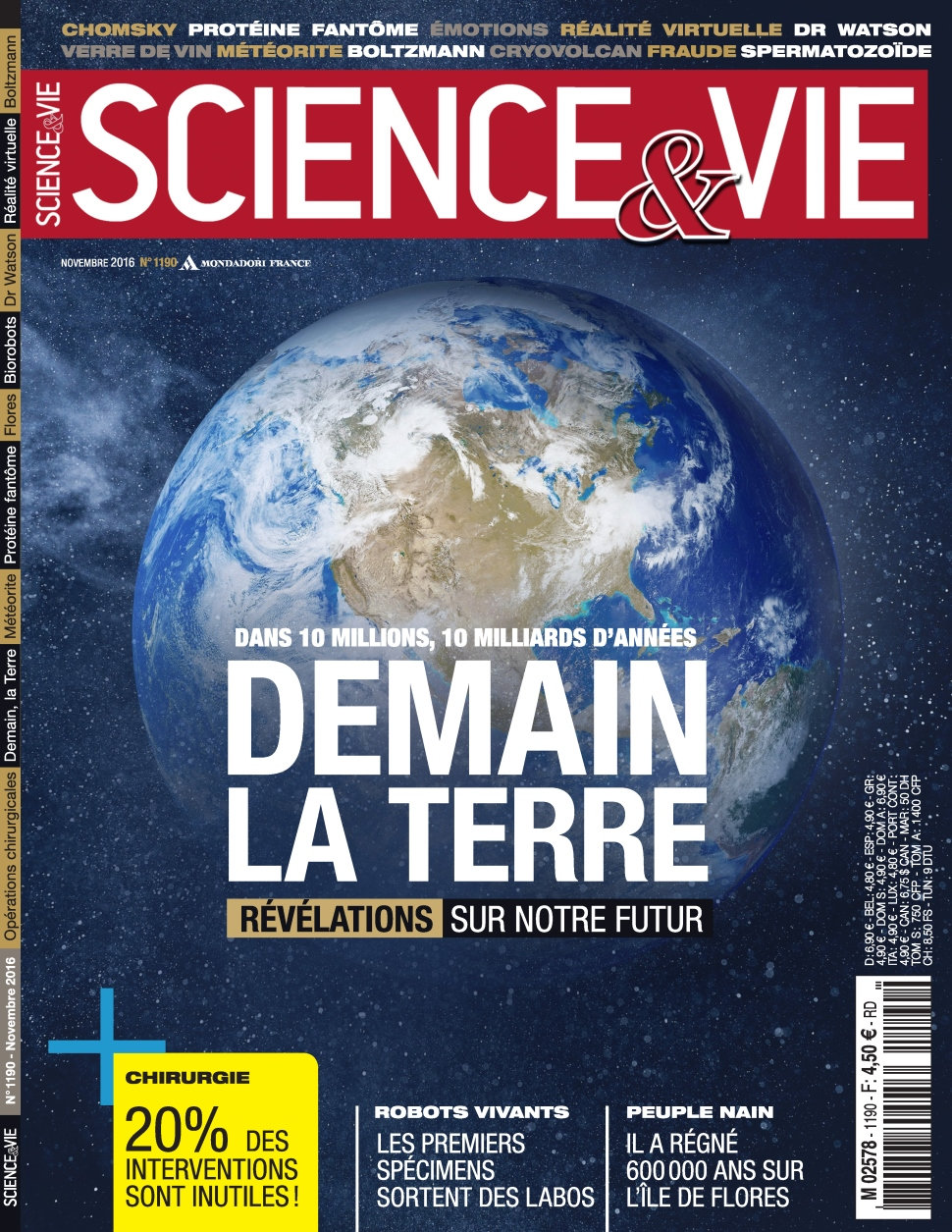 Science & Vie N°1190 - Novembre 2016