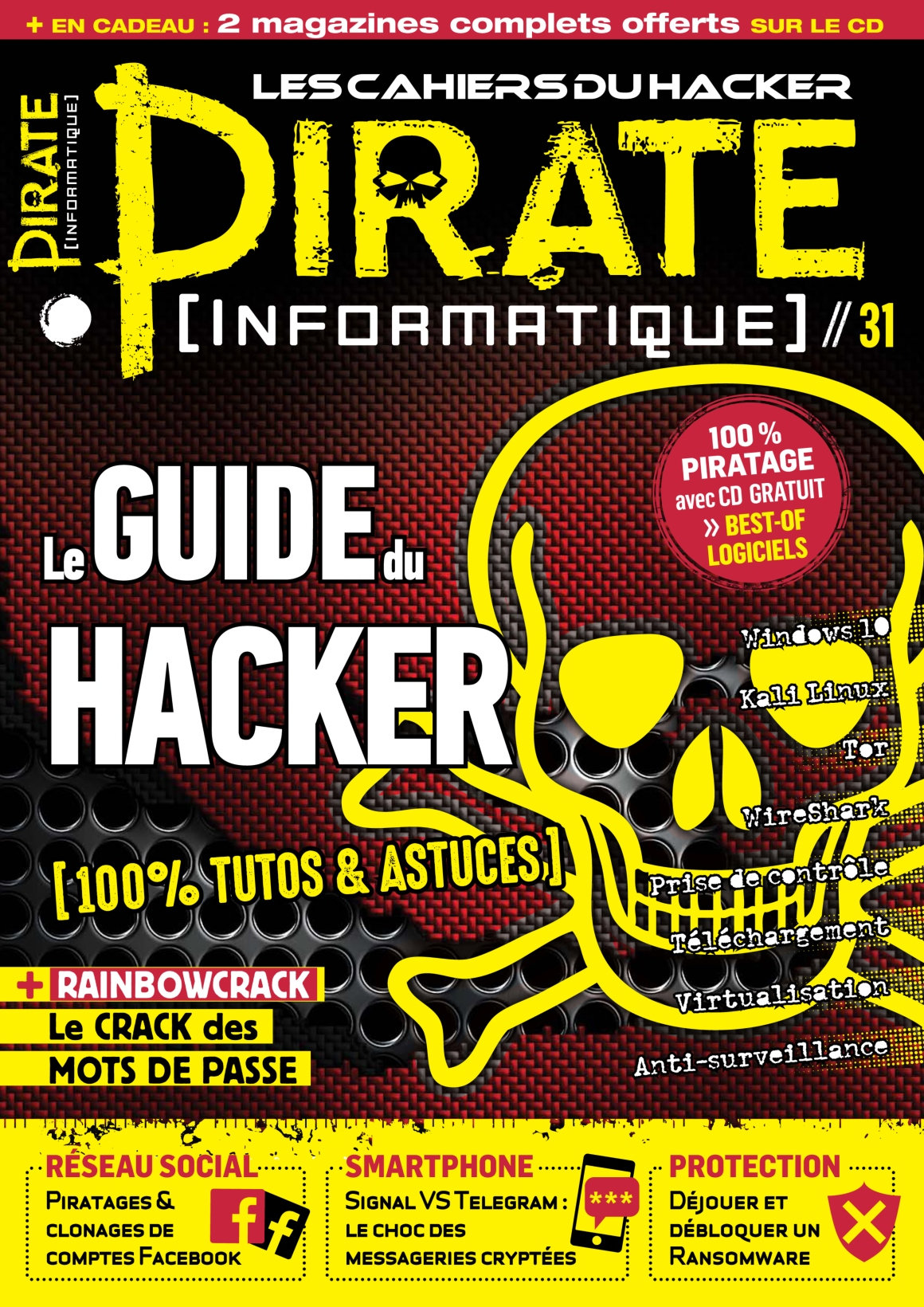 Pirate Informatique N°31 - Novembre/Décembre 2016