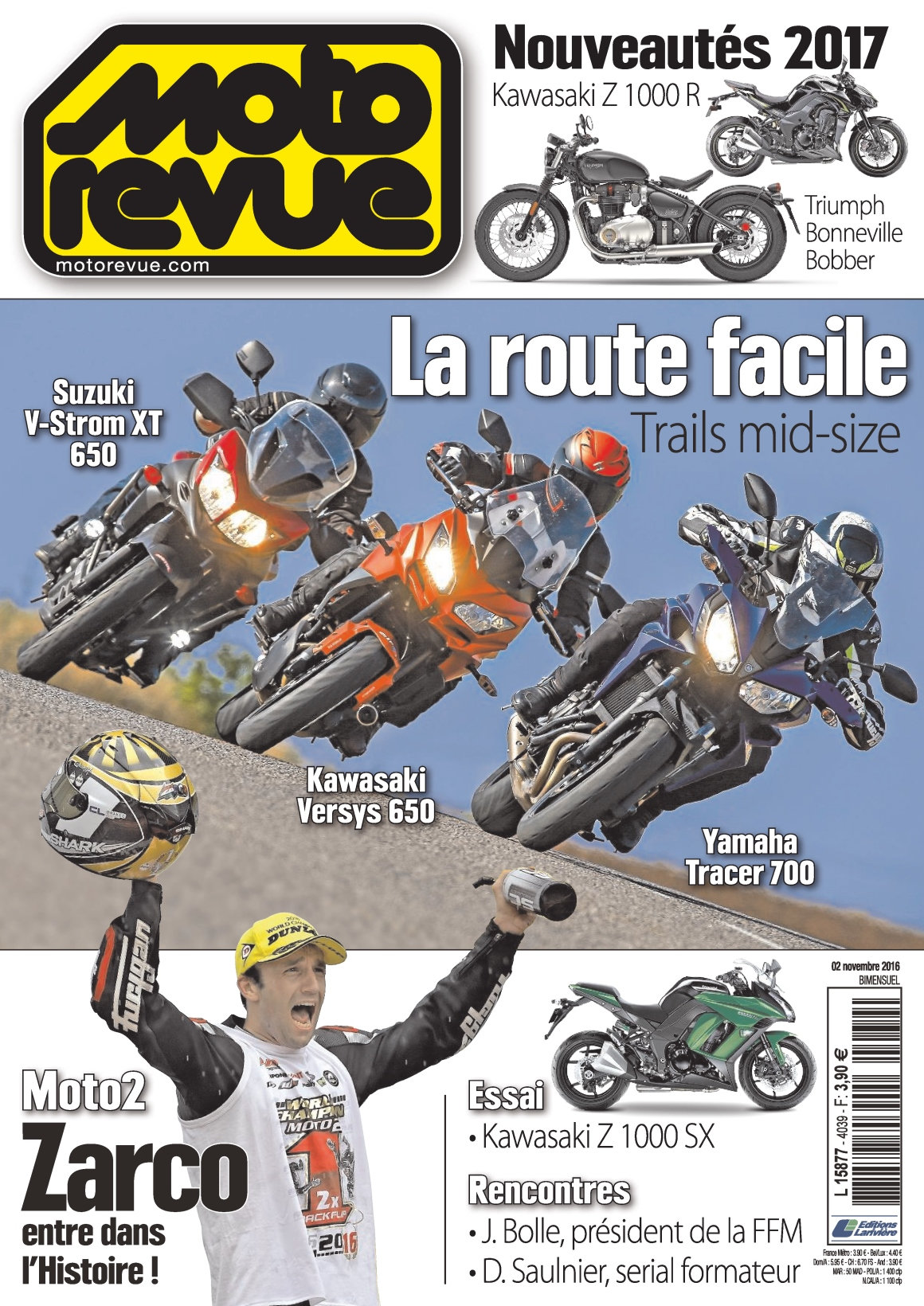 Moto Revue N°4039 - Novembre 2016