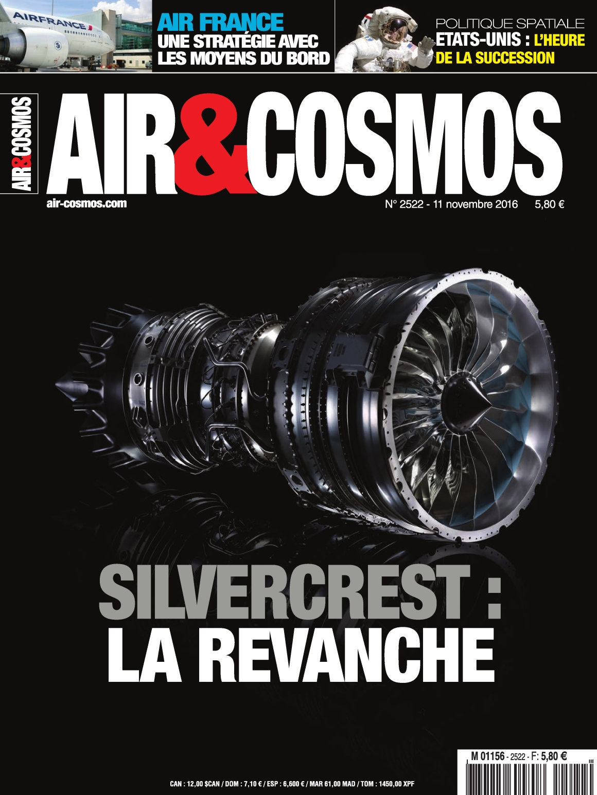 Air & Cosmos N°2522 - 11 Novembre 2016