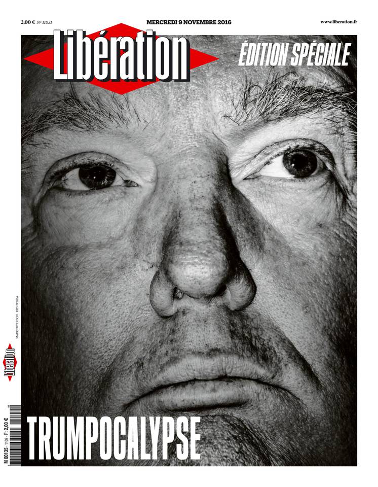 Libération edition speciale (Trumpocalypse)du mercredi 09 novembre 2016