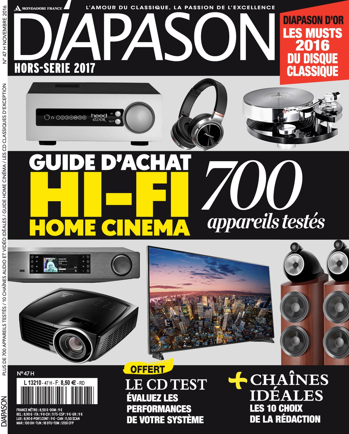 Diapason Hors-Série N°47 - Novembre 2016