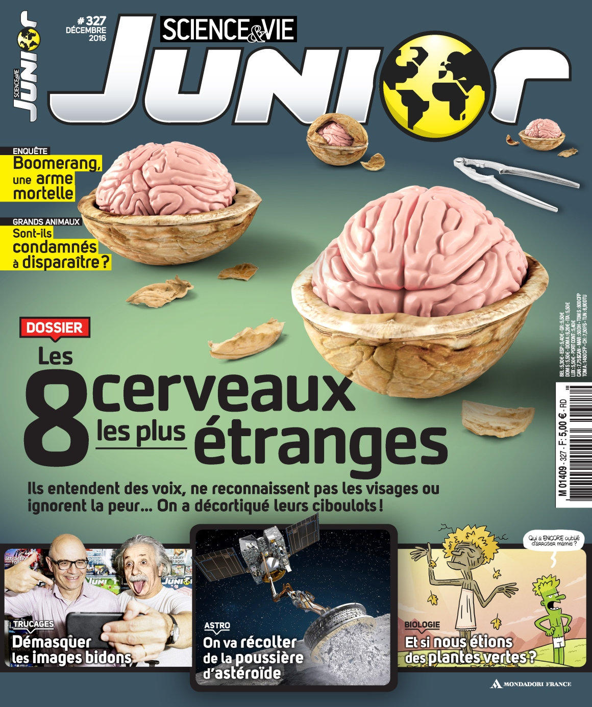 Science & Vie Junior N°327 - Décembre 2016