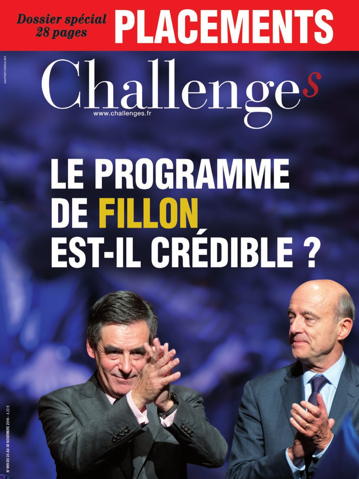 Challenges N°499 - 24 au 30 Novembre 2016 