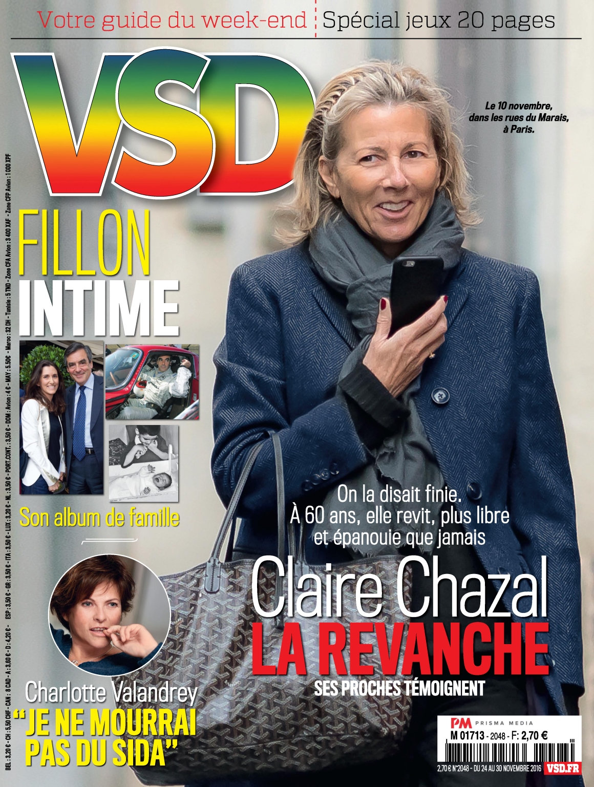 VSD N°2048 - 24 au 30 Novembre 2016 