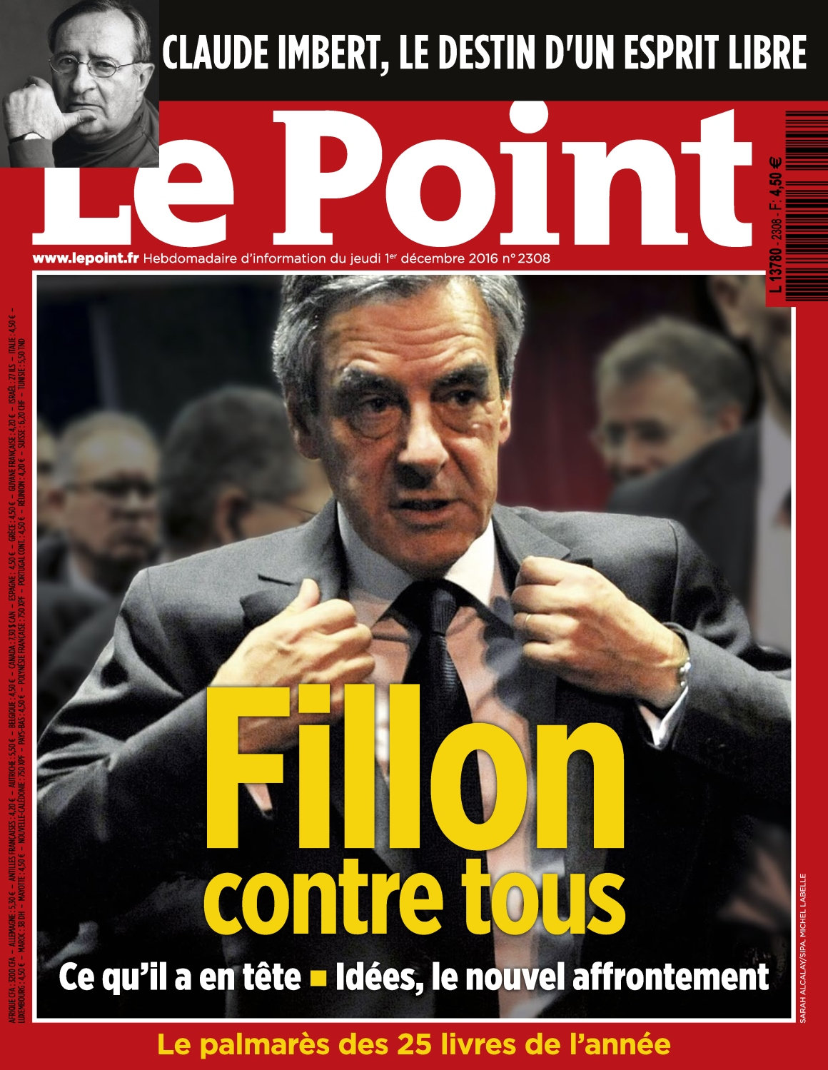 Le Point N°2308 - 1 au 7 Décembre 2016 