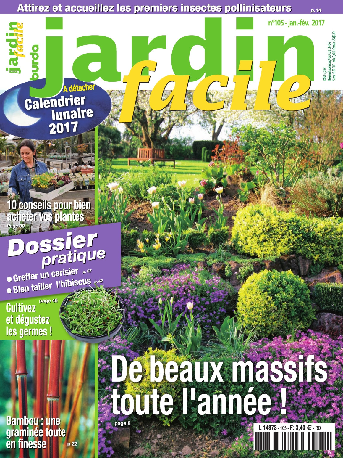 Jardin Facile N°105 - Janvier/Février 2017 