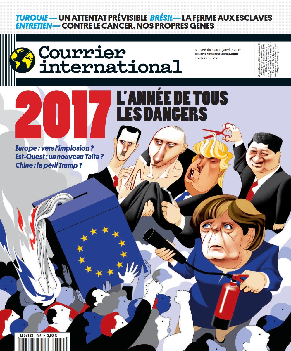 Courrier international N°1366 - 5 au 11 Janvier 2017 