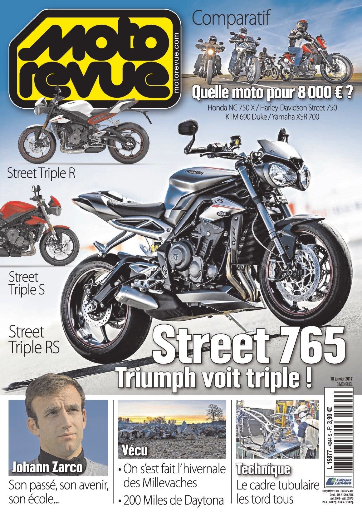 Moto Revue N°4044 - 21 Janvier 2017 