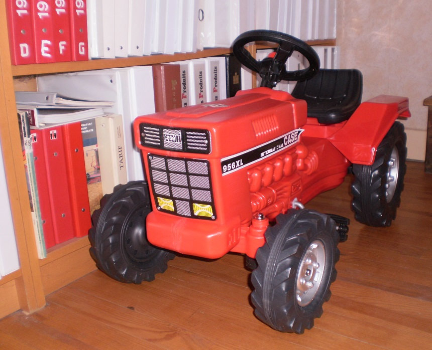 tracteur a pedale case ih