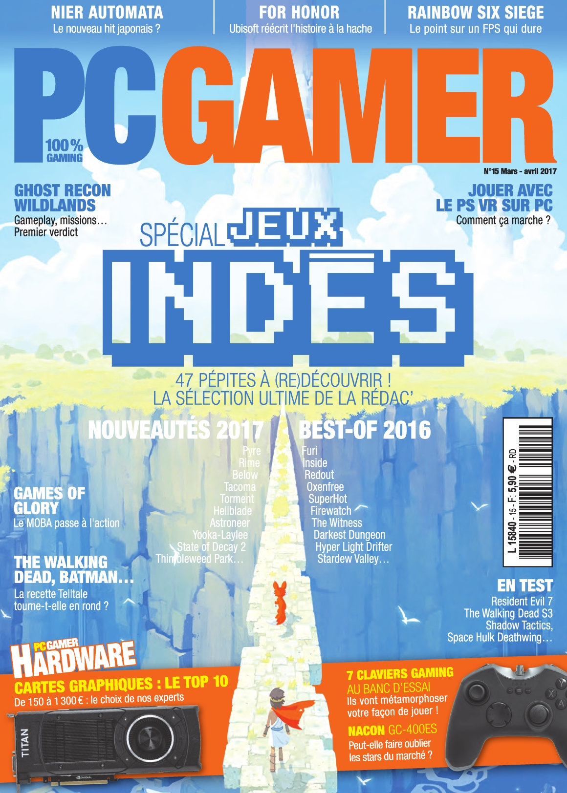 PC Gamer N°15 - Avril 2017 