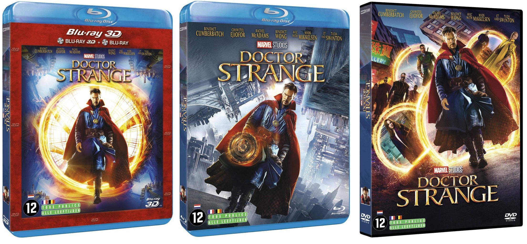 Doctor Strange Blu-Ray et DVD