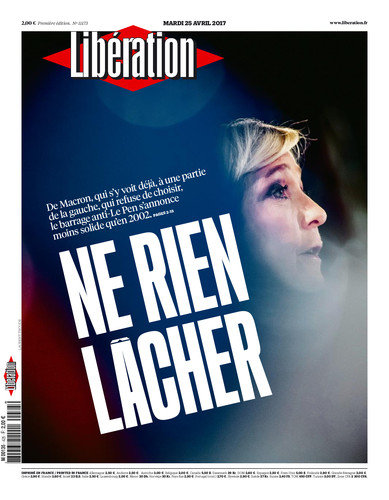 Libération du Mardi 25 Avril 2017