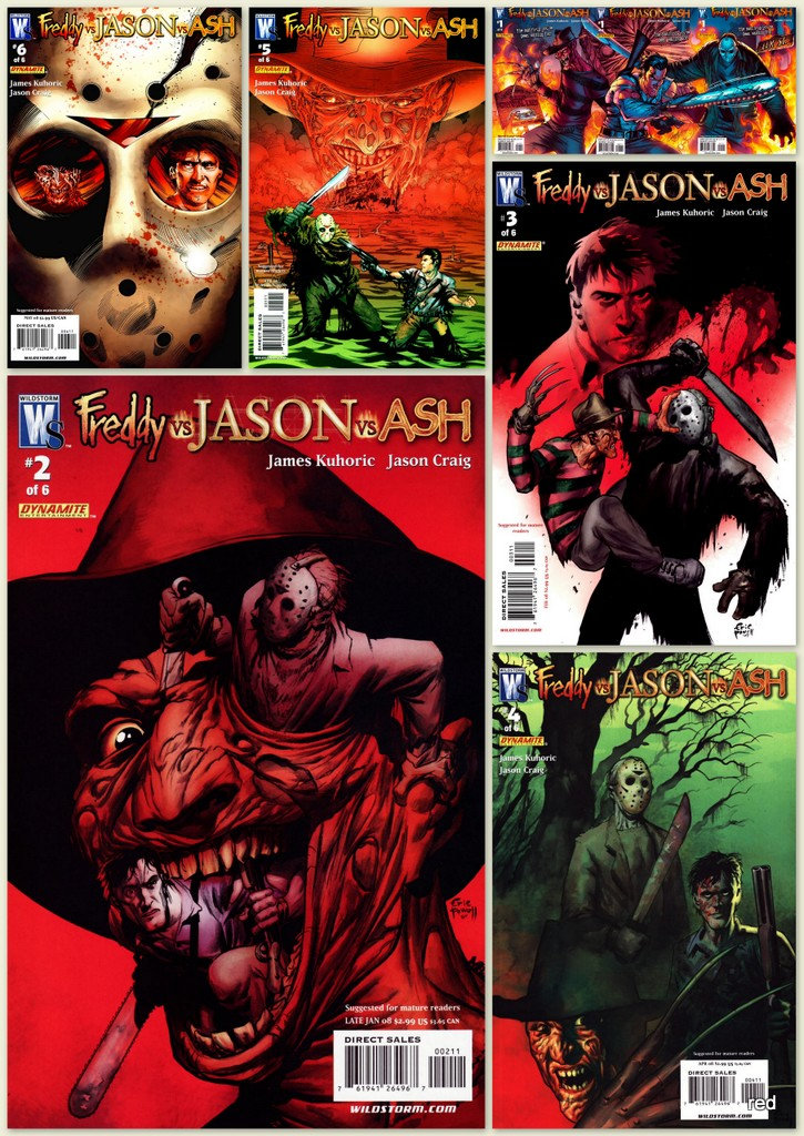 Freddy Vs Jason Vs Ash Tomes 1-6