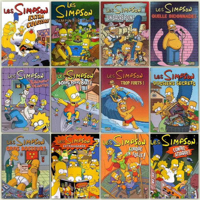  Les Simpson Tomes 1-12 