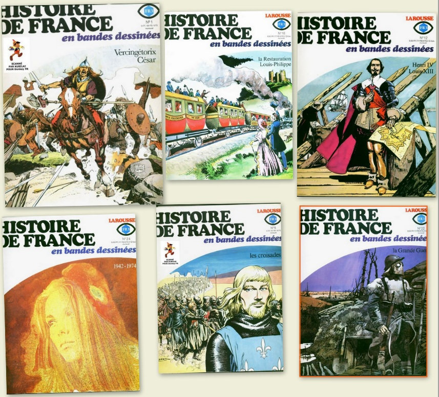 Histoire de France en Bd Tomes 1-24