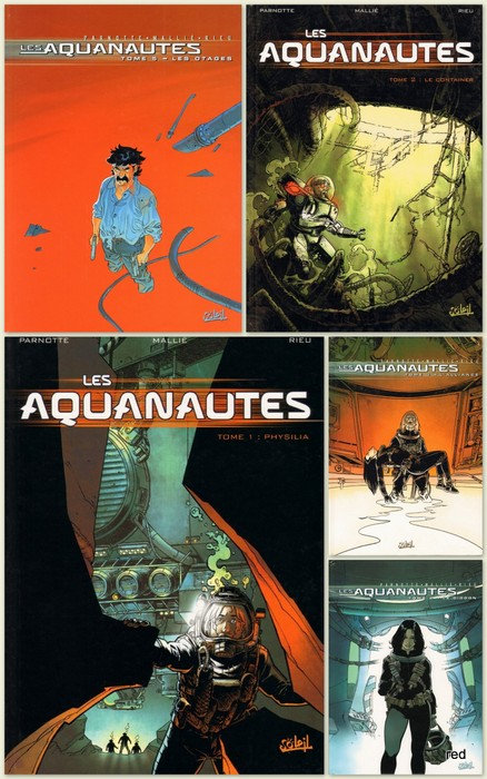 Les Aquanautes Tomes 1-5