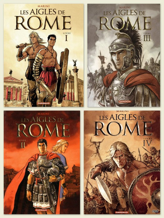  Les Aigles de Rome Tomes 1-4
