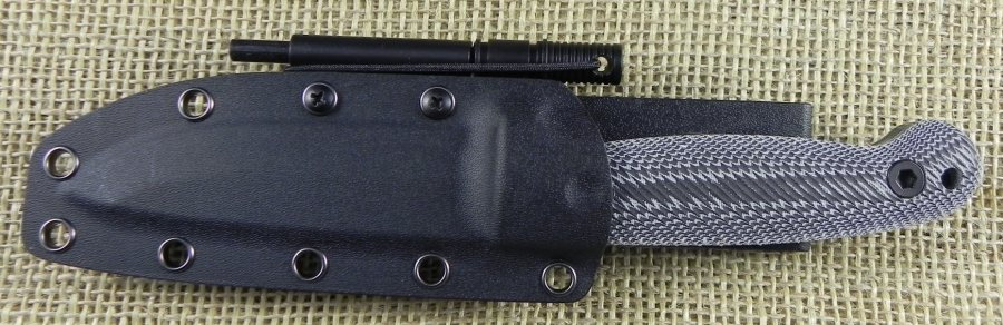 Couteau De Survie Schrade Frontier With Ferro Rod Lame Acier Carbone 1095 Manche Micarta Etui Kydex SCHF56LM - Free SHipping -Folding Knives Soldes s7t2