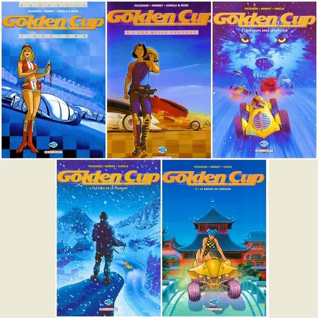 Golden Cup Tomes 1 a 5