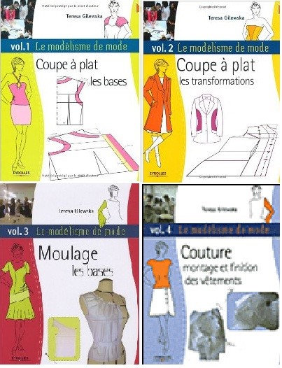 Pack  Le Modélisme de mode - Volumes 1 à 4