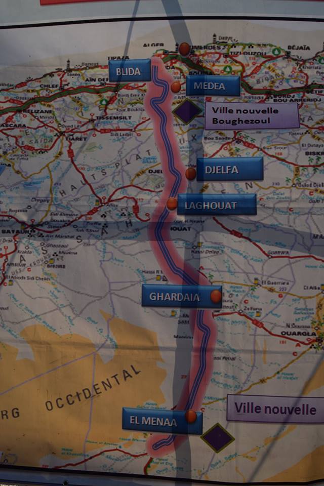 ALGIERS BOUGHEZOUL Highway Autoroute NordSud 173 km