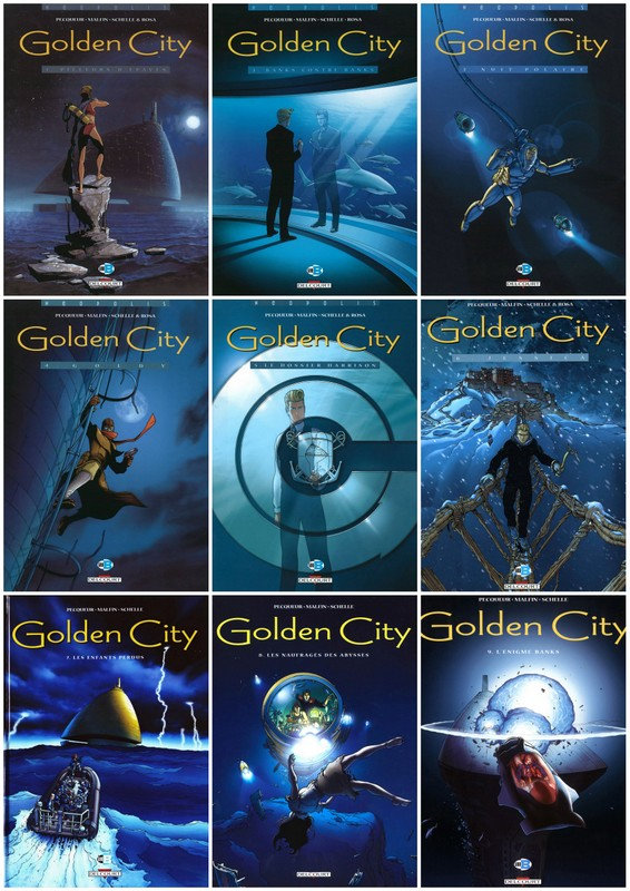 Golden City Tomes 1 a 9