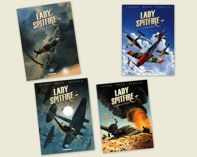 Lady Spitfire Tomes 1 a 4