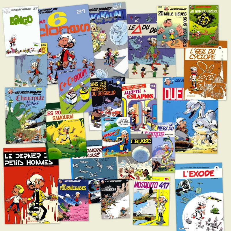 Les petits Hommes Tomes 1-44 +5 Hs