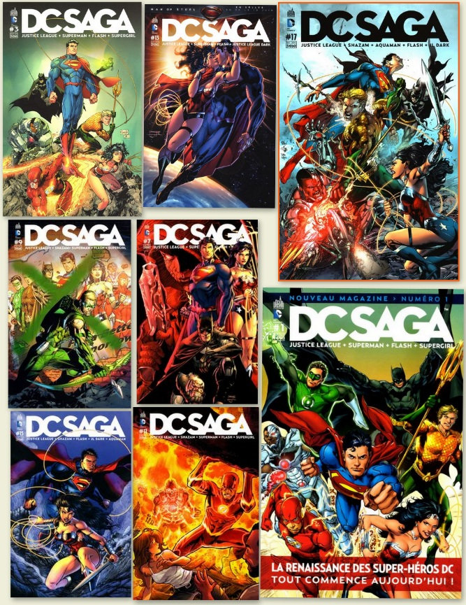 DC Saga Tomes 1-18 +3 Hs