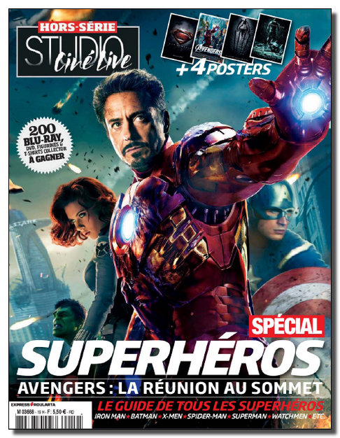 Studio Cin� Live HS N�19 - Les Superh�ros - 2012 [NEW/HQ/SsTags/RG]