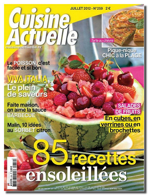 Cuisine Actuelle N�259 - Juillet 2012  [NEW/HQ/SsTags/MULTI]