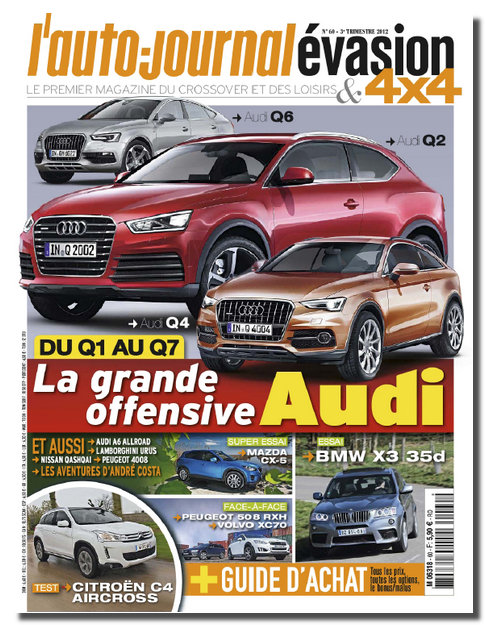 L'Auto Journal Evasion 4x4 N�60 - 3�me Trimestre 2012  [NEW/HQ/SsTags/MULTI]