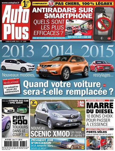 [MULTI] Auto Plus N°1285 -  22 au 28 Avril 2013