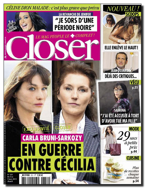 Closer N�351 - 03 au 09 Mars 2012 [NEW/SsTags/HQ/UL]
