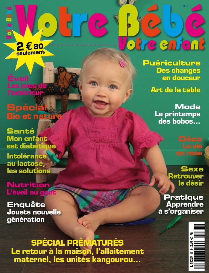 Votre Bébé N°38-Avril-Mai 2012 [RG]