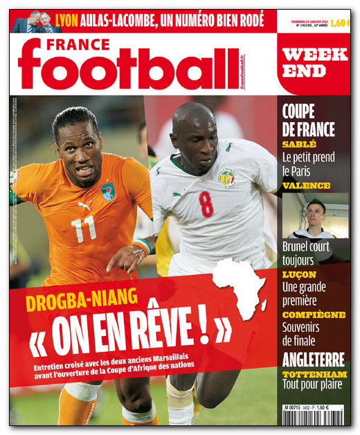 France Football Week-End N�3432 Bis - Vendredi 20 Janvier 2012 [NEW/HQ/Multi]