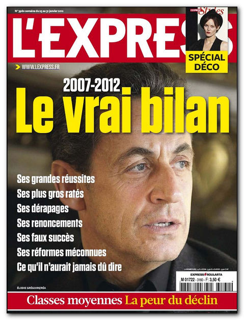 L'Express N�3160 - 25 au 31 Janvier 2012 [NEW/HQ/UL]