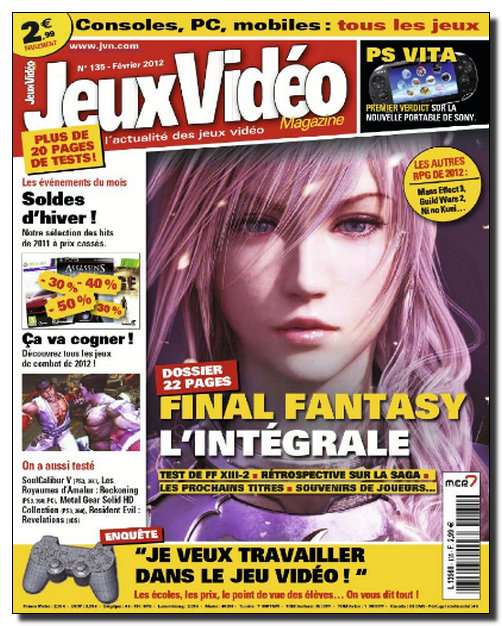 Jeux Vid�o Magazine N�135 - F�vrier 2012 [NEW/HQ/UL]