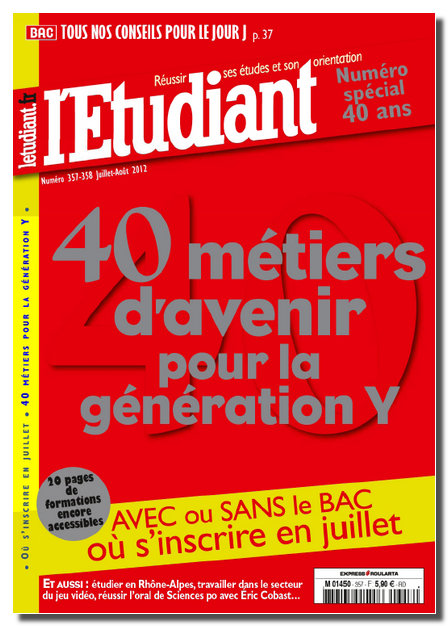 L'Etudiant N�357-358 - Juillet-Aout 2012  [NEW/HQ/SsTags/MULTI]
