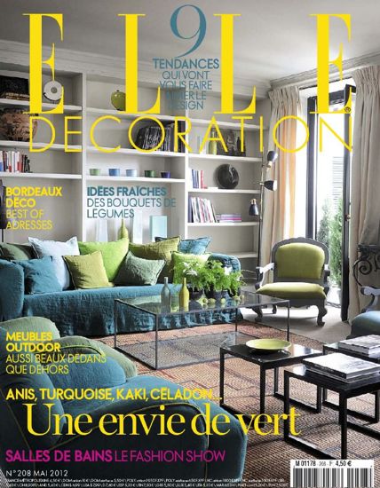 Elle Décoration N°208 - Mai 2012 [RG]