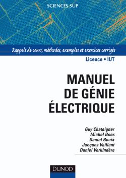 Manuel du génie électrique : Rappels de cours et exercices corrigés  Mediafire