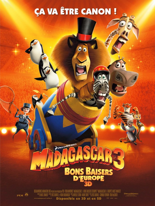 Madagascar 3, Bons Baisers D'Europe [FRENCH] [BDRip] AC3