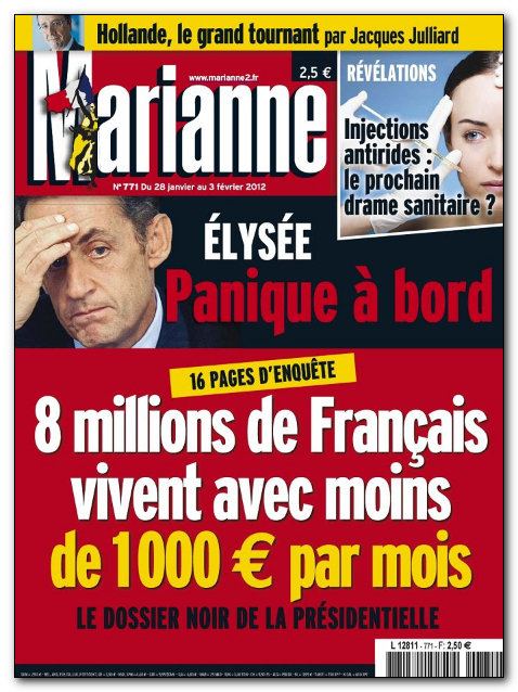 Marianne N°771 - 28 Janv - 03 Février 2012 [NEW/HQ/UL]