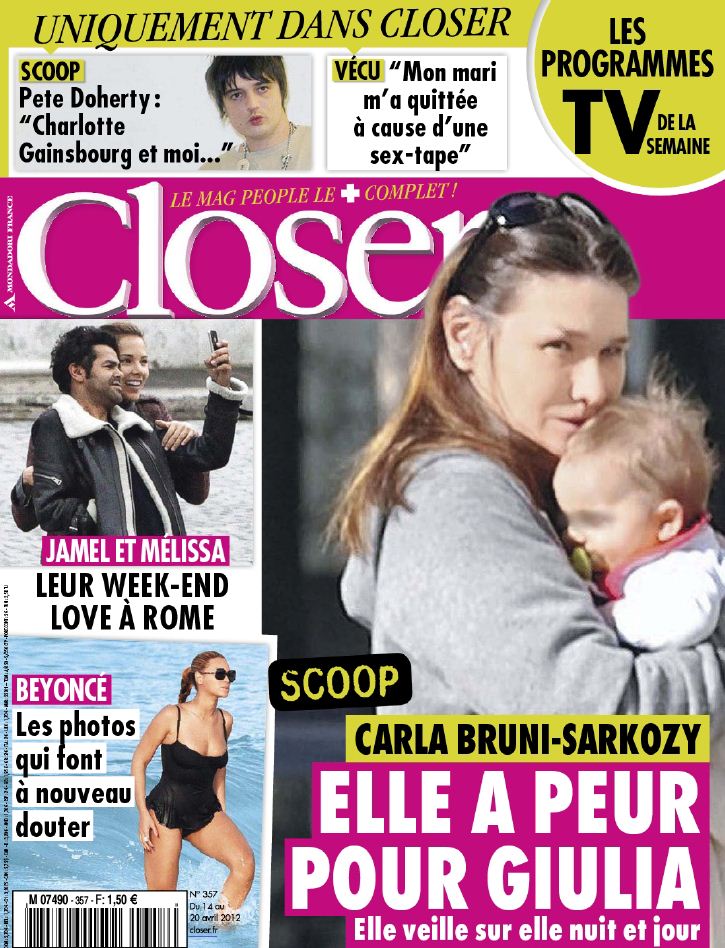 Closer N357 du 14 au 20 Avril 2012 [RG]